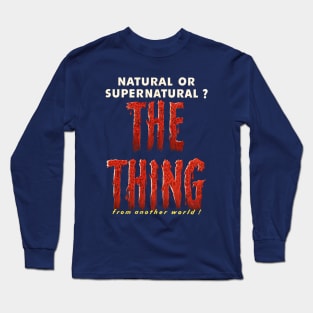 The Thing From Another World Movie Poster Long Sleeve T-Shirt